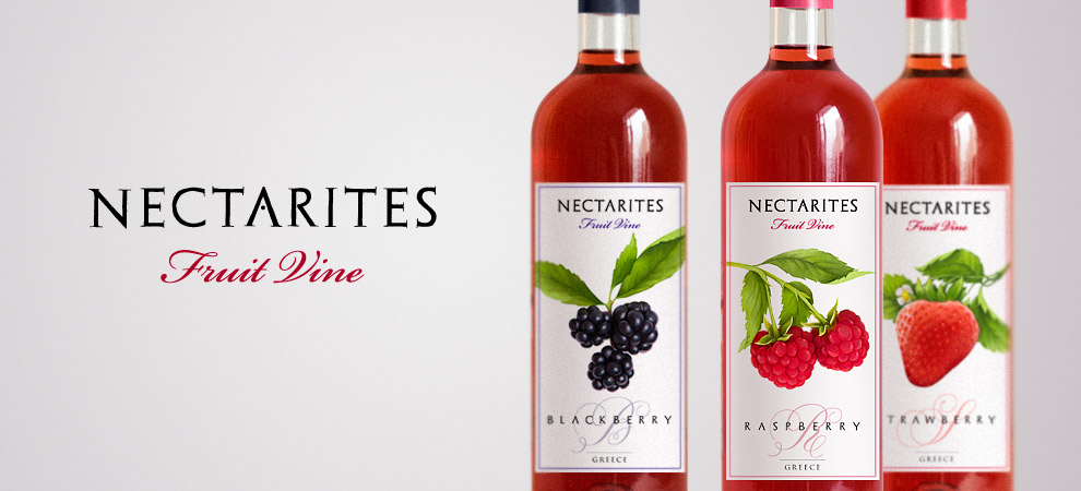 Nectarites – разработка названия, дизайн этикетки и упаковки, нейминг в сегменте легких фруктовых вин